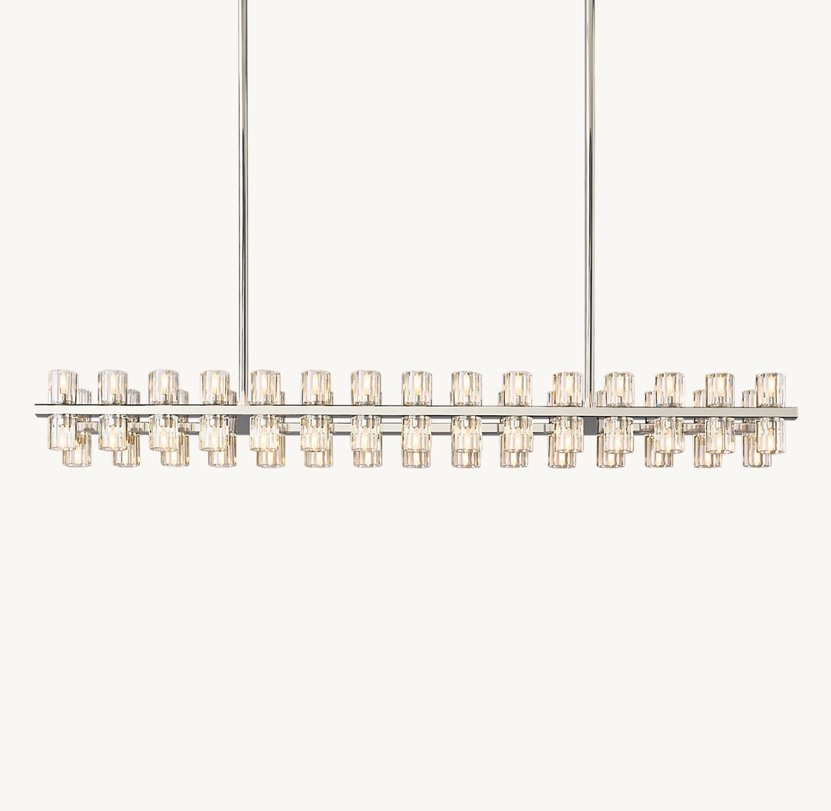 ARCACHON LED RECTANGULAR CHANDELIER 54