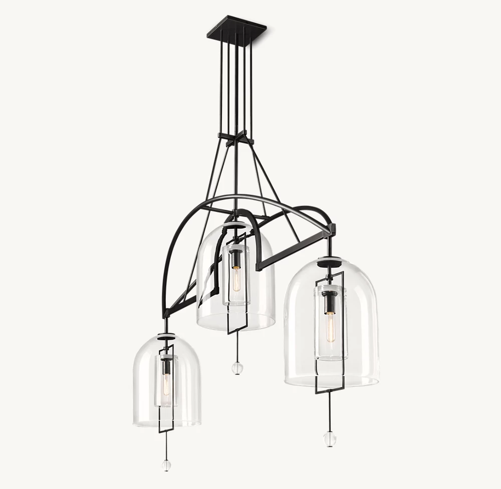 FULCRUM GRAND LINEAR CHANDELIER 73