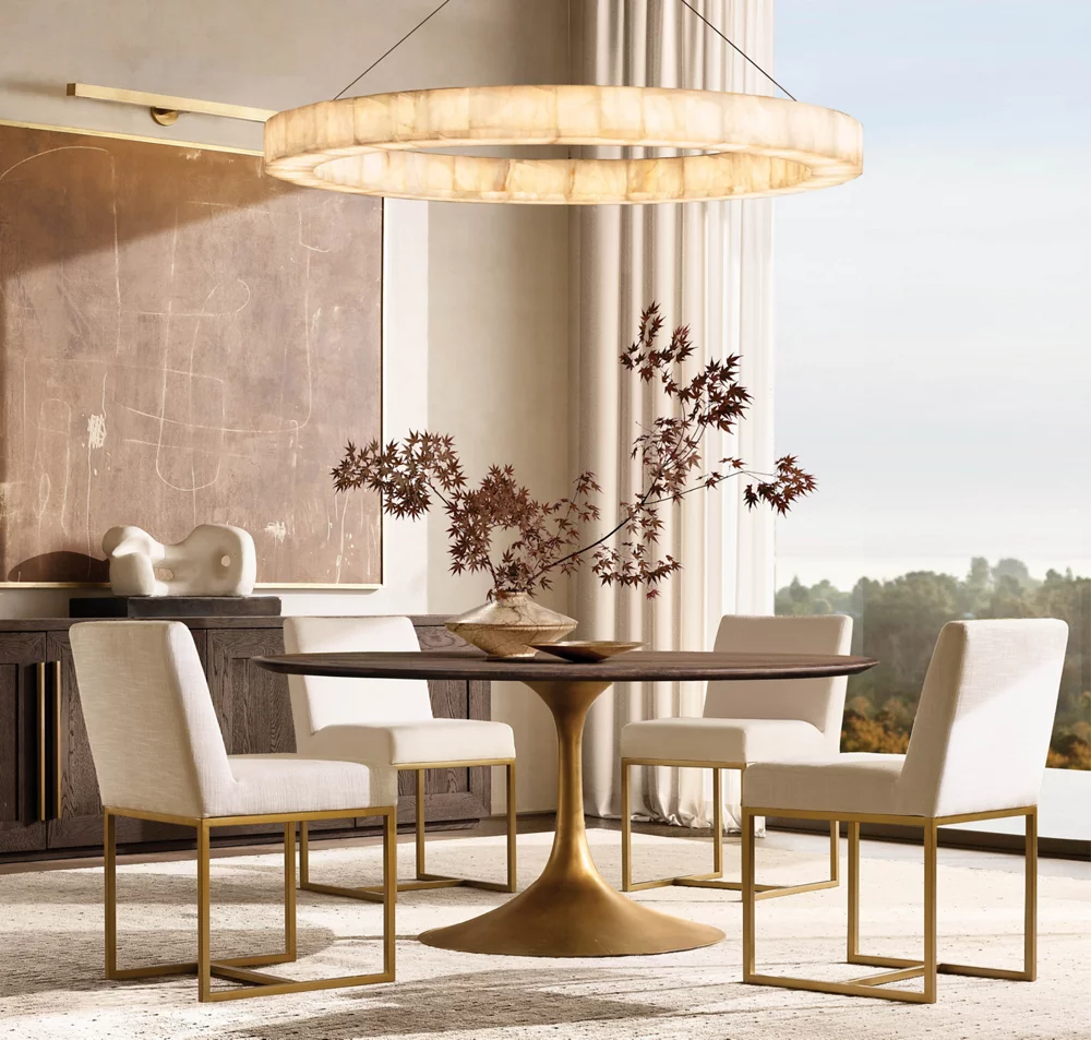 RIVAGE ROUND CHANDELIER 60