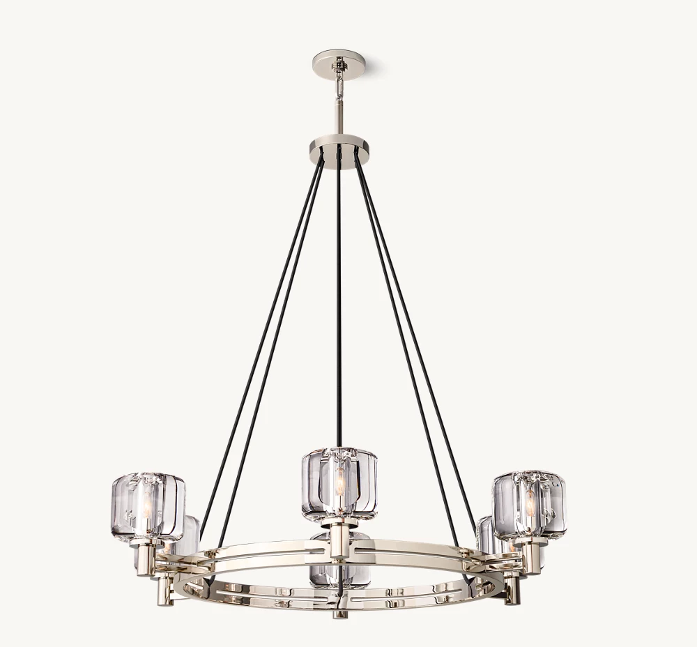 DEMARET ROUND CHANDELIER 36
