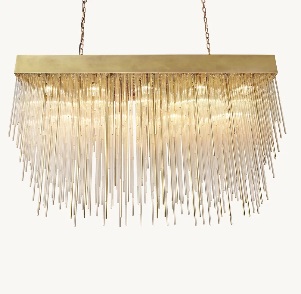 CASCADA RECTANGULAR CHANDELIER 54