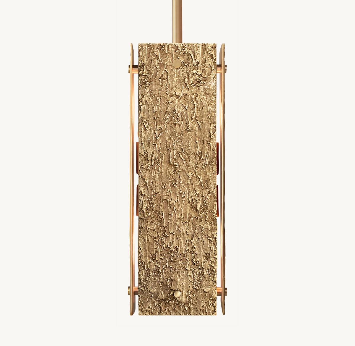 VOUVRAY SQUARE PENDANT - Brass
