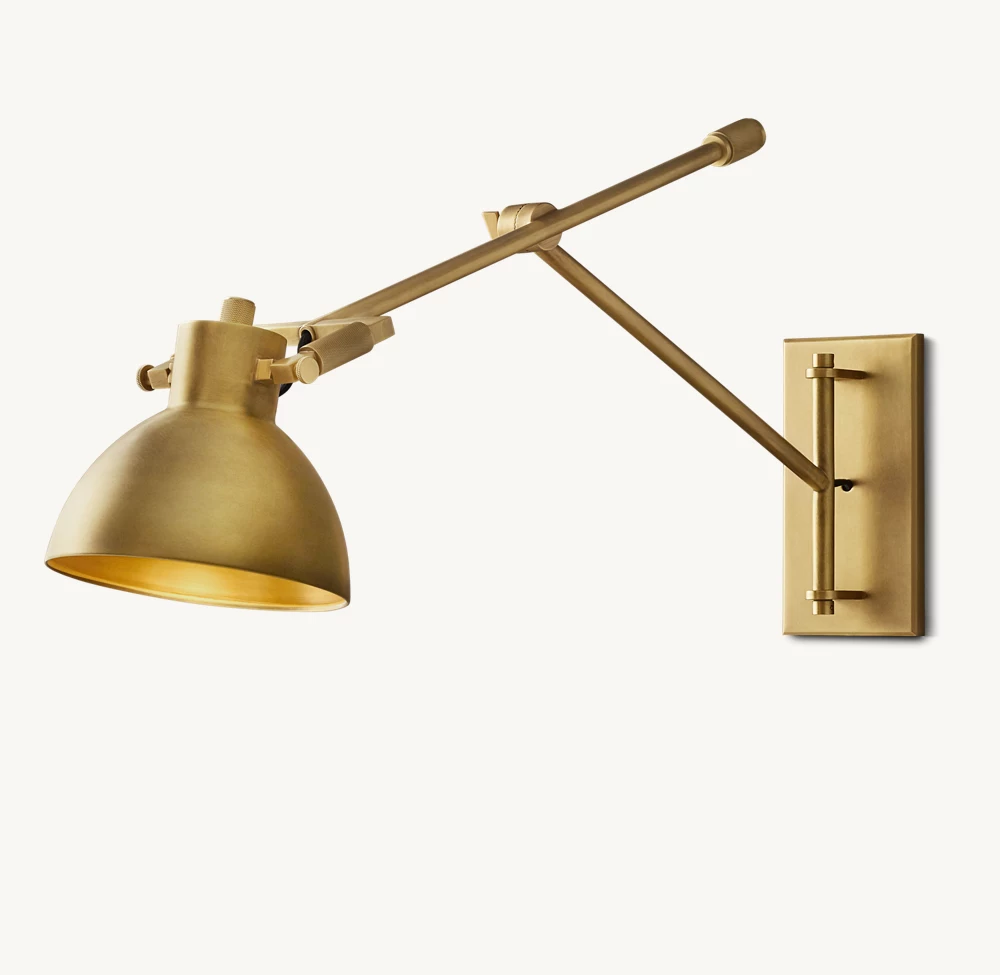 MACHINIST SWING-ARM TASK SCONCE - Image 3