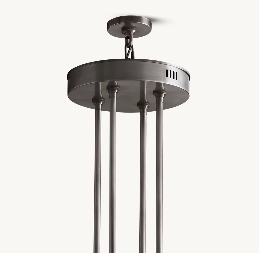 ARCACHON LED ROUND TWO-TIER CHANDELIER 60