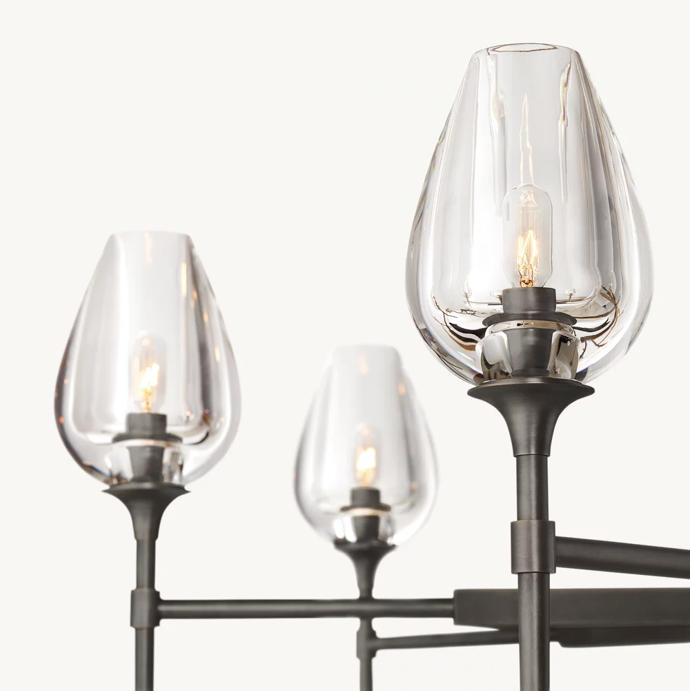 TULIP ROUND CHANDELIER 42
