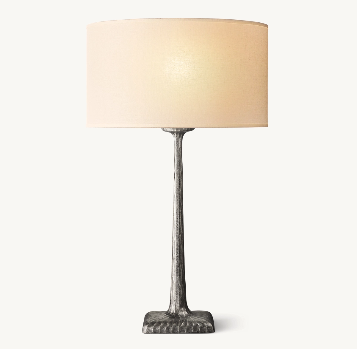 THADDEUS TABLE LAMP - Forged Pewter