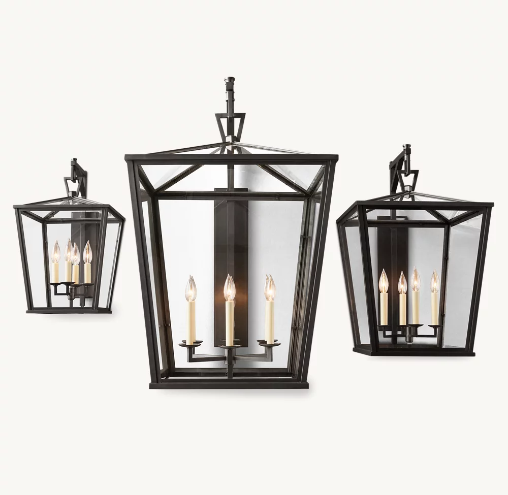 19TH C. ENGLISH OPENWORK OUTDOOR SCONCE 22