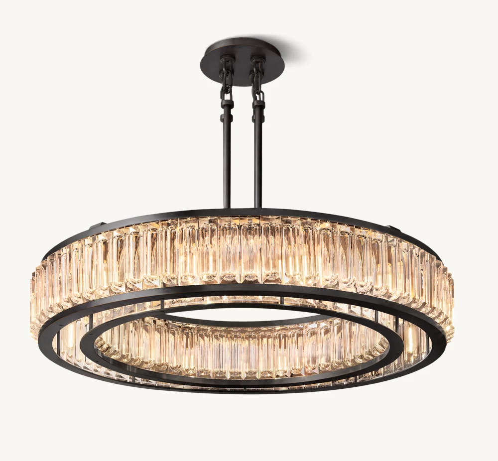 MAURIER ROUND CHANDELIER 48
