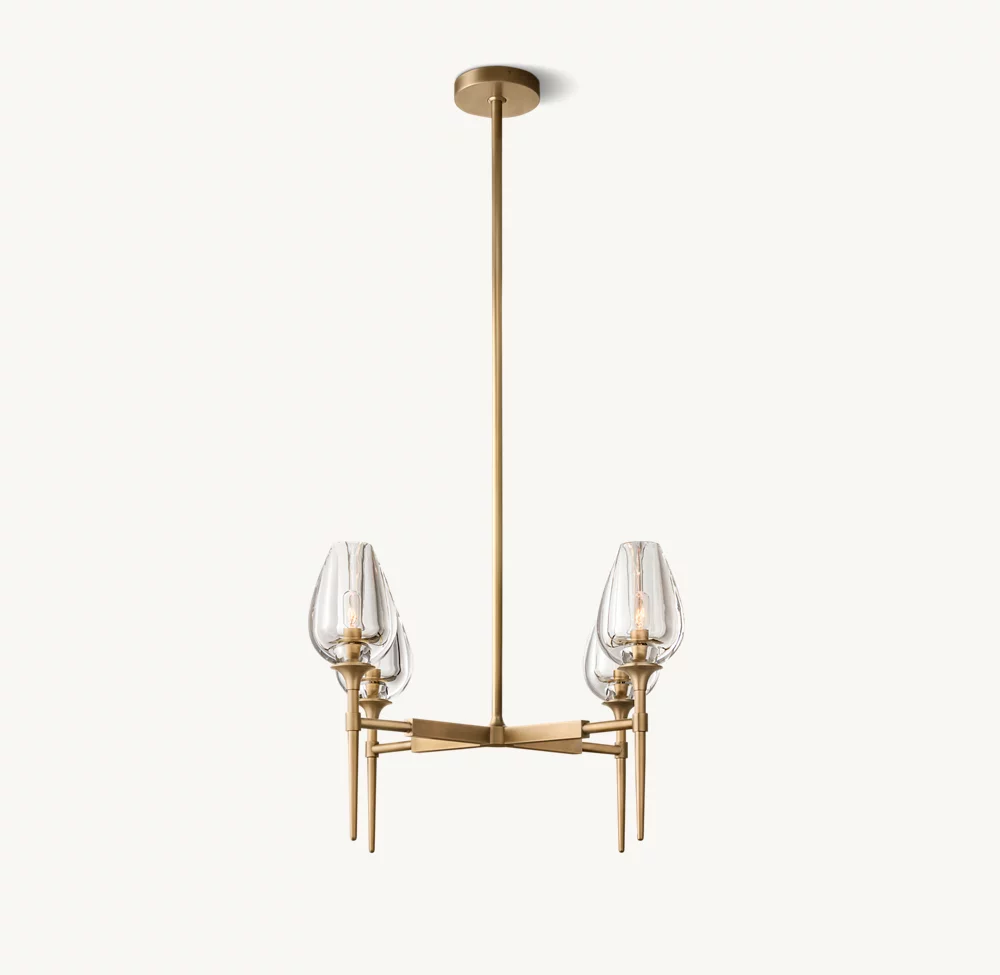 TULIP ROUND CHANDELIER 27