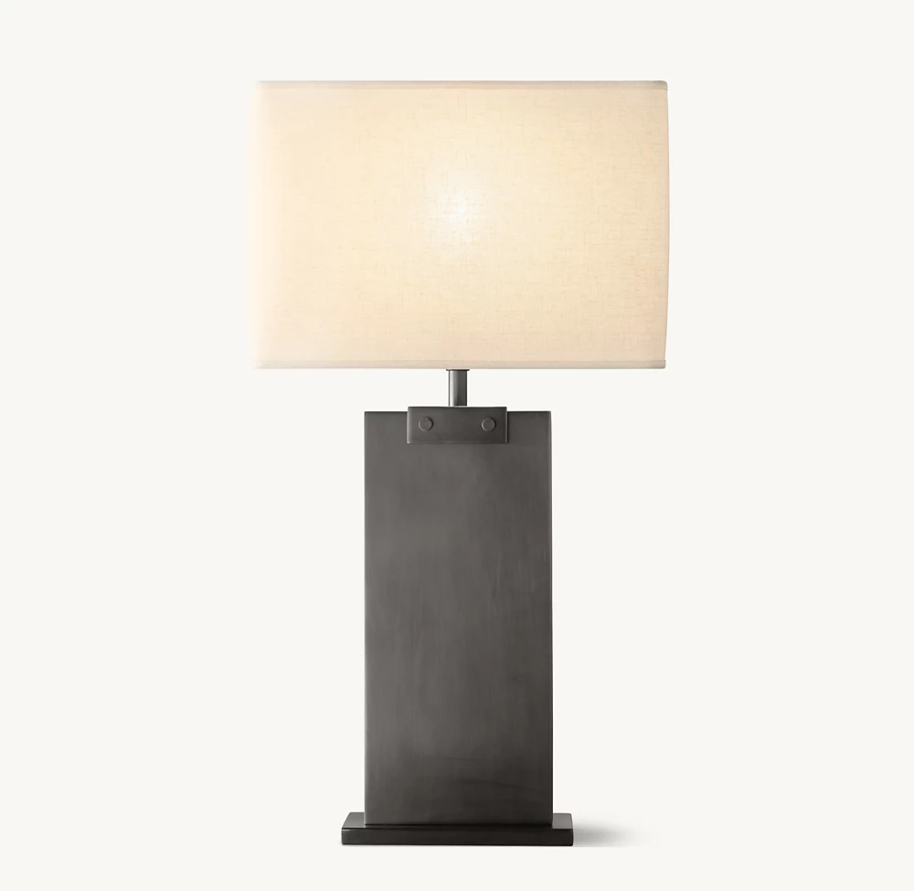 RECTANGULAR COLUMN TABLE LAMP - Image 2