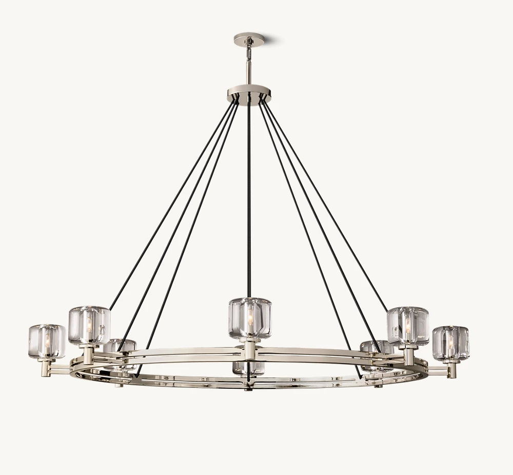 DEMARET ROUND CHANDELIER 60