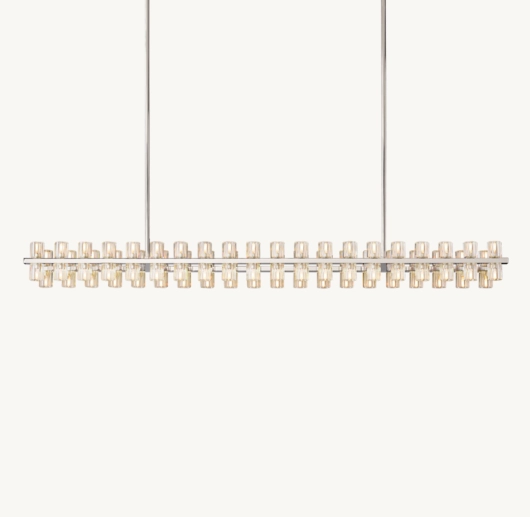 ARCACHON LED RECTANGULAR CHANDELIER 72