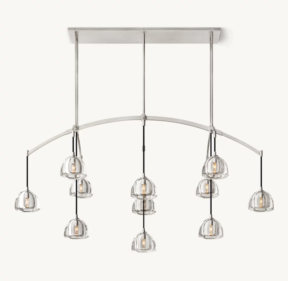 HEMISPHERE LINEAR CHANDELIER 72