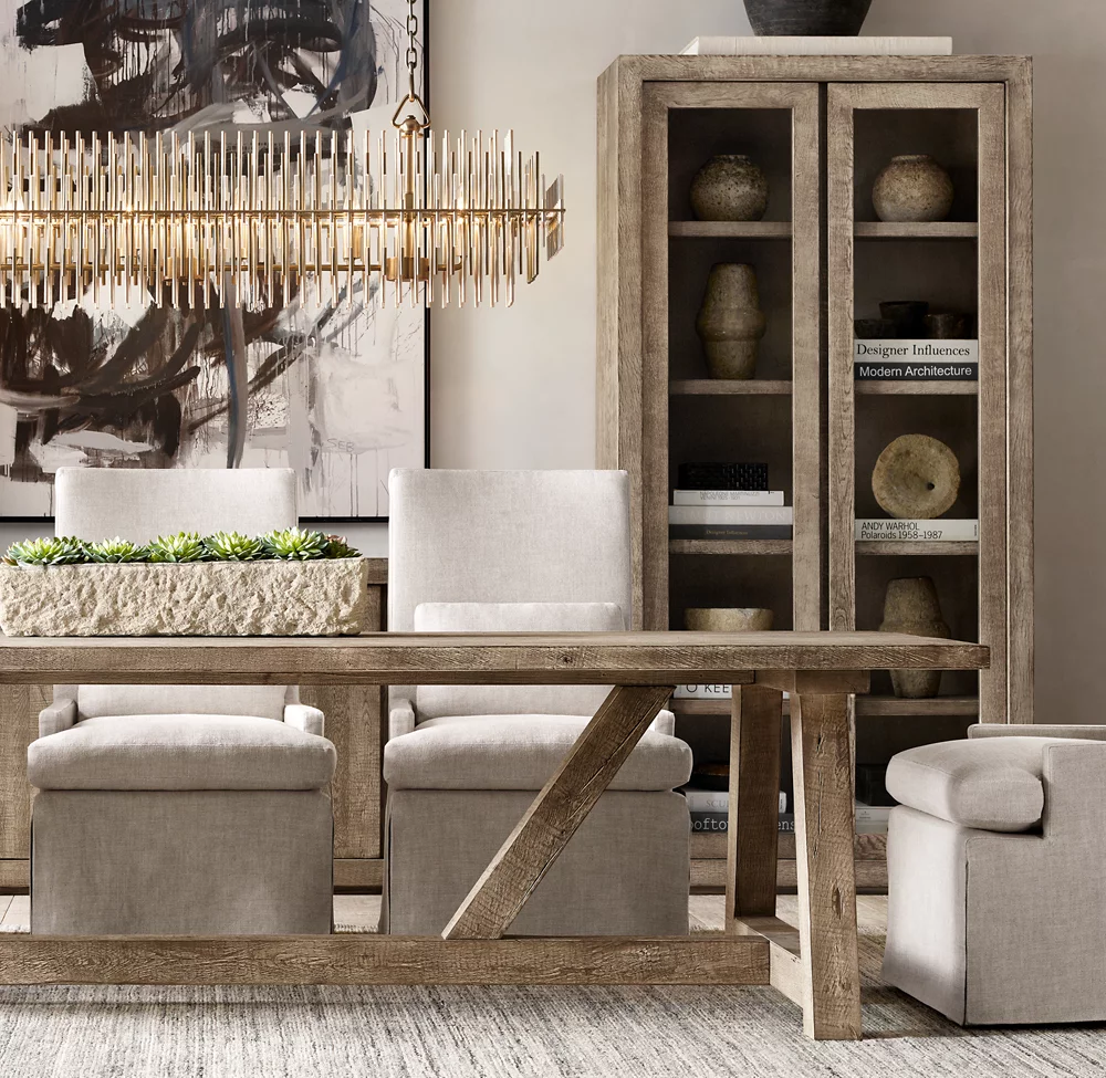 EMILE RECTANGULAR CHANDELIER 54