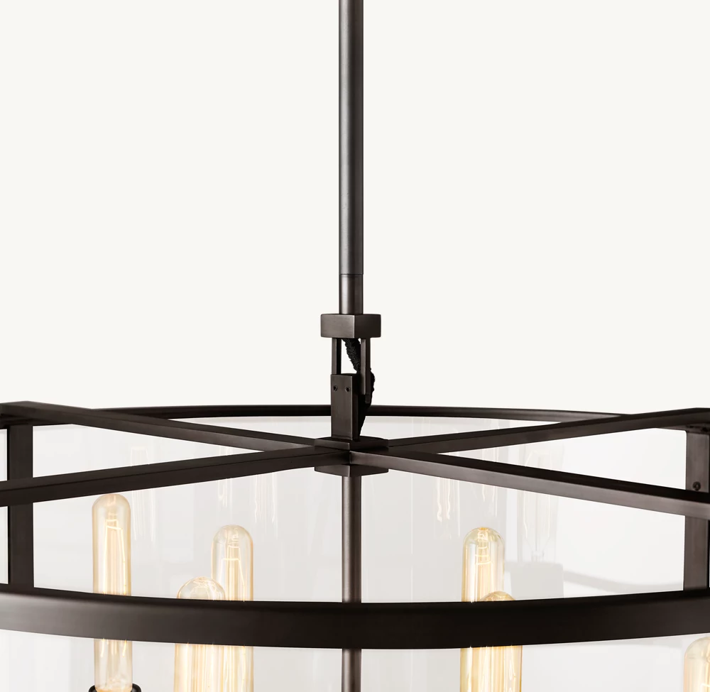 BECKMAN ROUND CHANDELIER 33