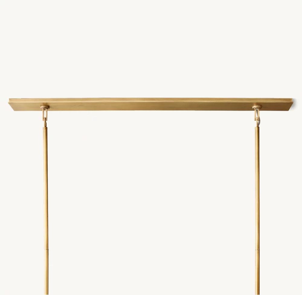 BECKMAN RECTANGULAR CHANDELIER 54