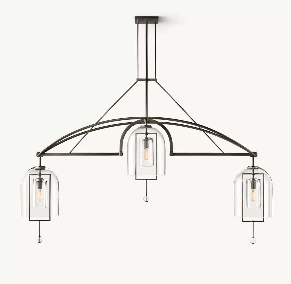 FULCRUM GRAND LINEAR CHANDELIER 85