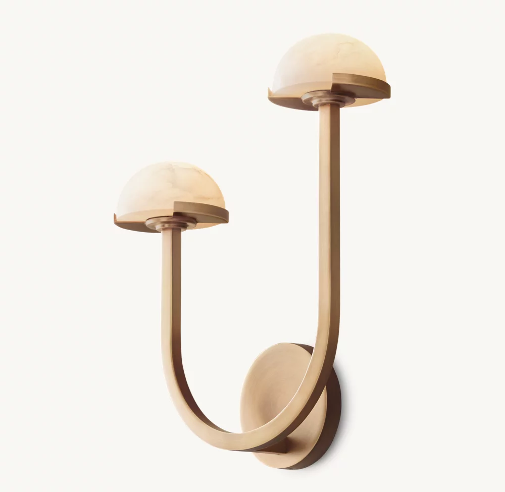 PEDRA DOUBLE SCONCE - LEFT - Image 3
