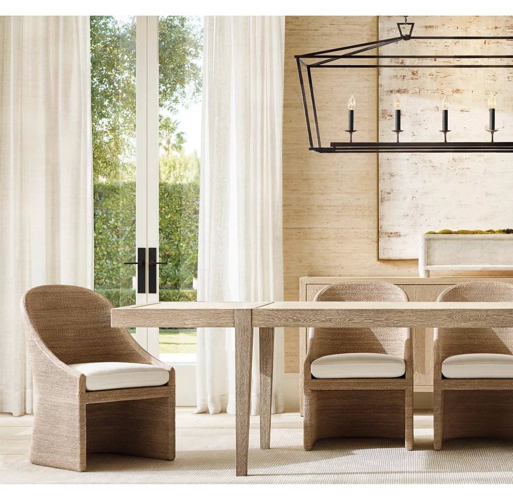 19TH C. ENGLISH OPENWORK RECTANGULAR CHANDELIER 72