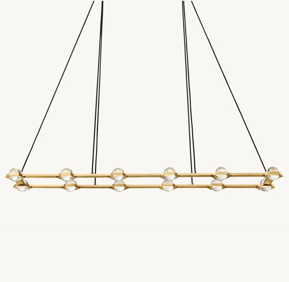 ÉCLATANT RECTANGULAR CHANDELIER 72