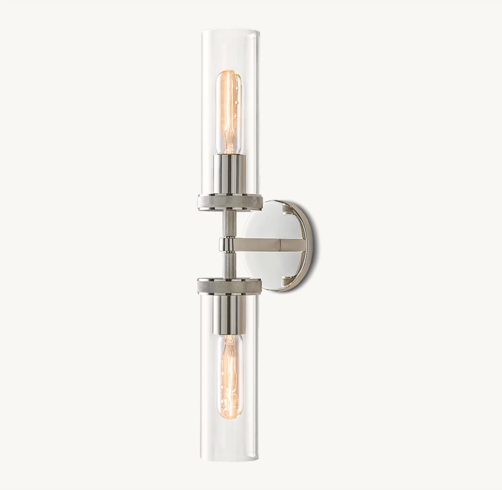 LAMBETH KNURLED LINEAR SCONCE - Image 2