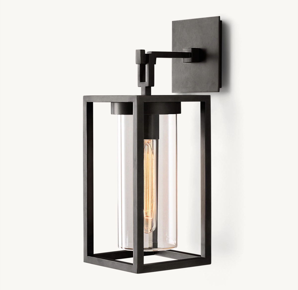 PÉTRUS SQUARE SCONCE - Bronze