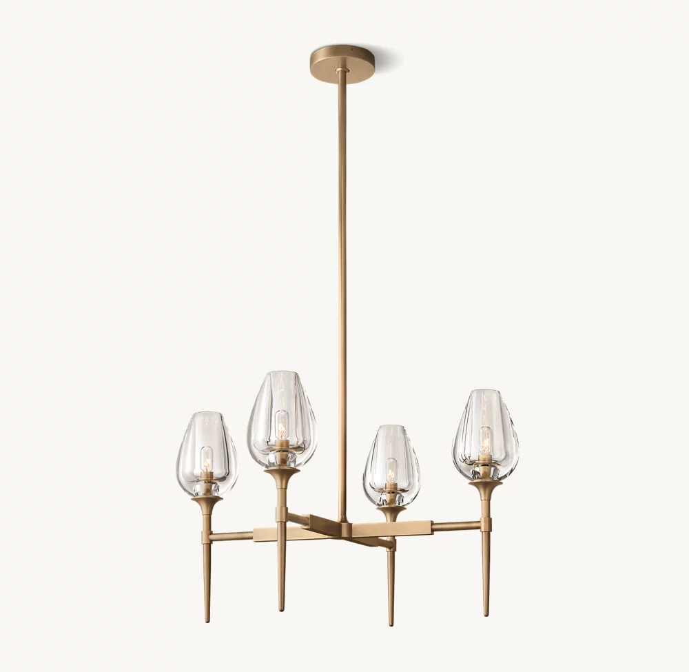 TULIP ROUND CHANDELIER 27