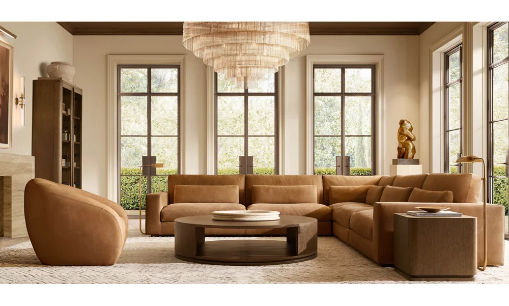 LAMBETH KNURLED GRAND LINEAR SCONCE - Image 6