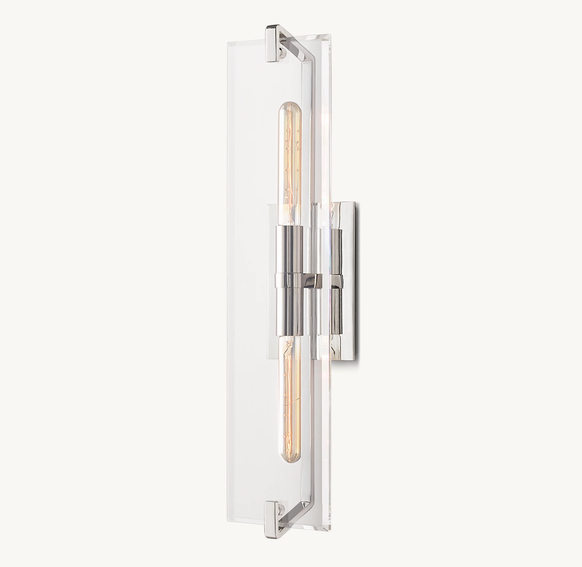 MARBUZET LINEAR SCONCE - Polished Nickel