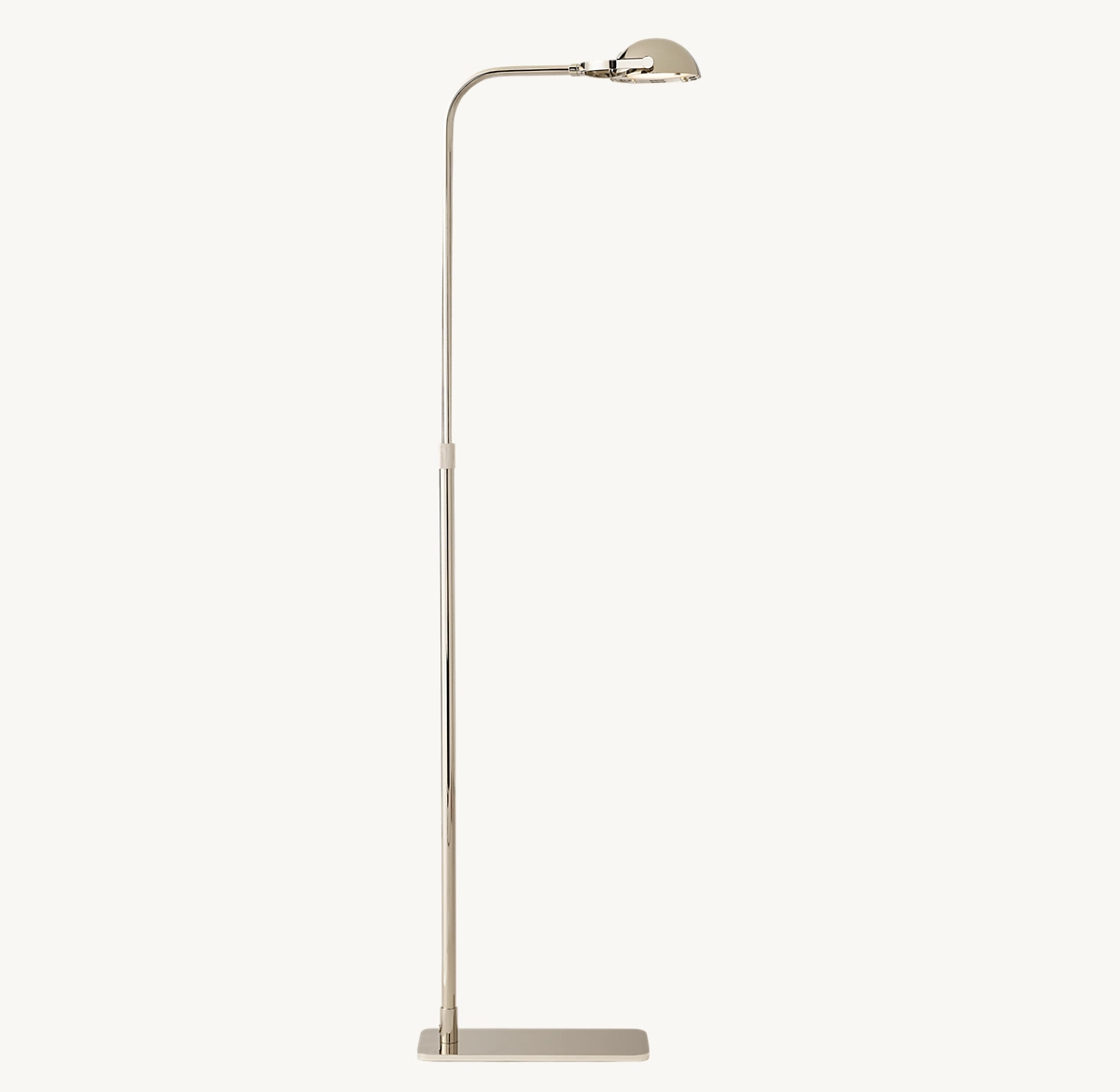 CALLAN TASK FLOOR LAMP - Polished Nickel