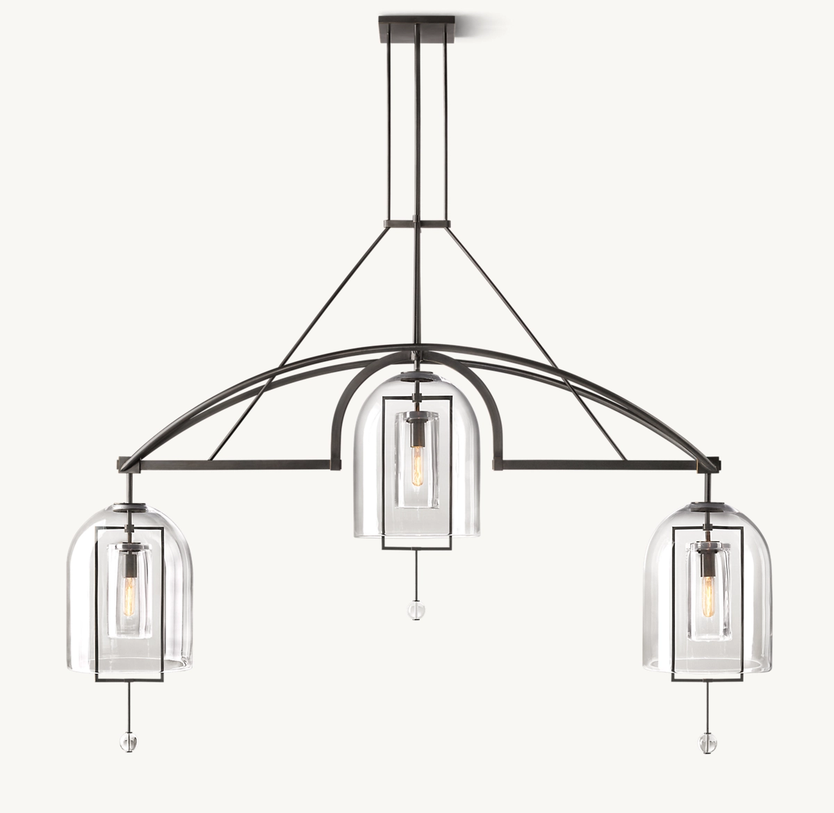 FULCRUM GRAND LINEAR CHANDELIER 73