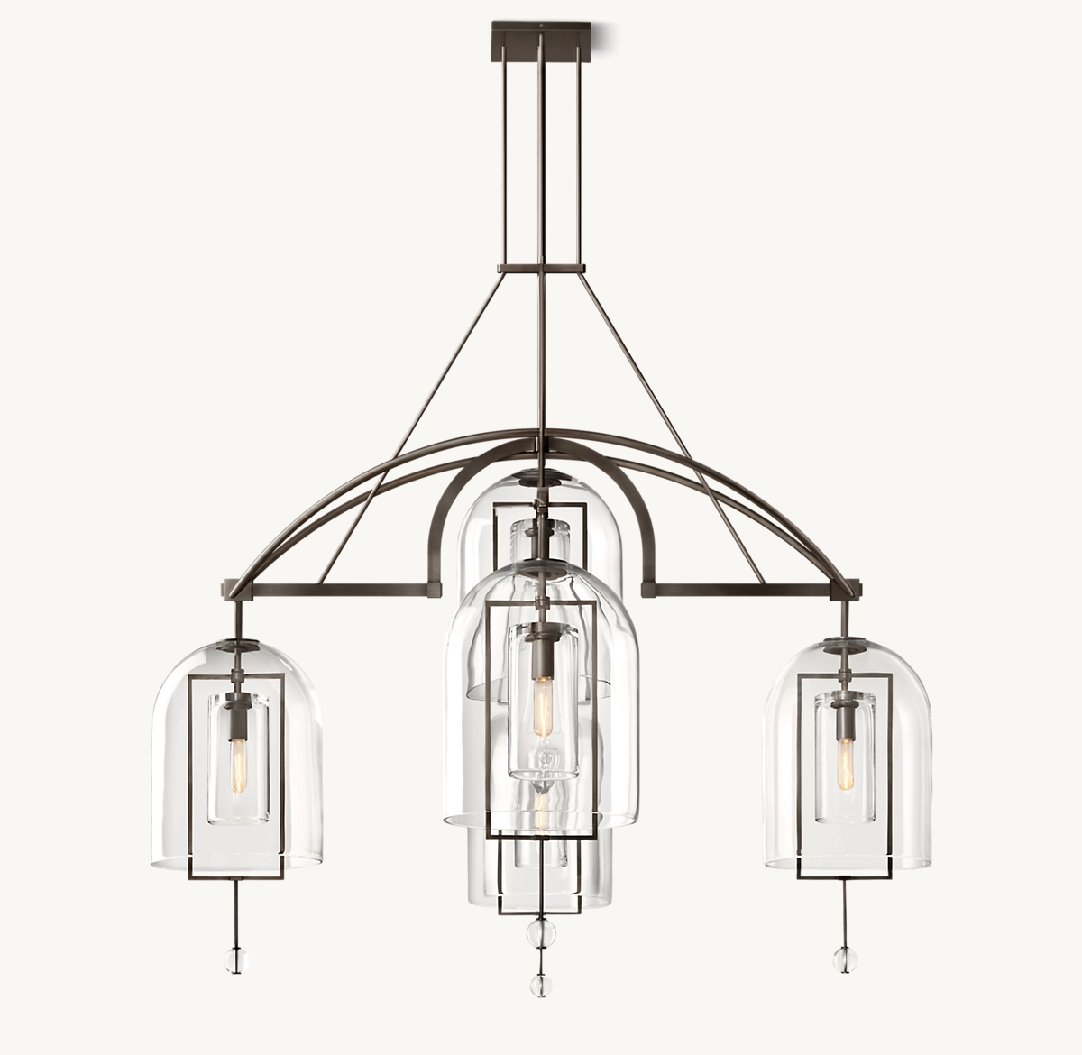 FULCRUM ROUND GRAND CHANDELIER 61