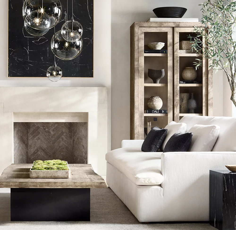 GLASS GLOBE MOBILE CLUSTER CHANDELIER 28