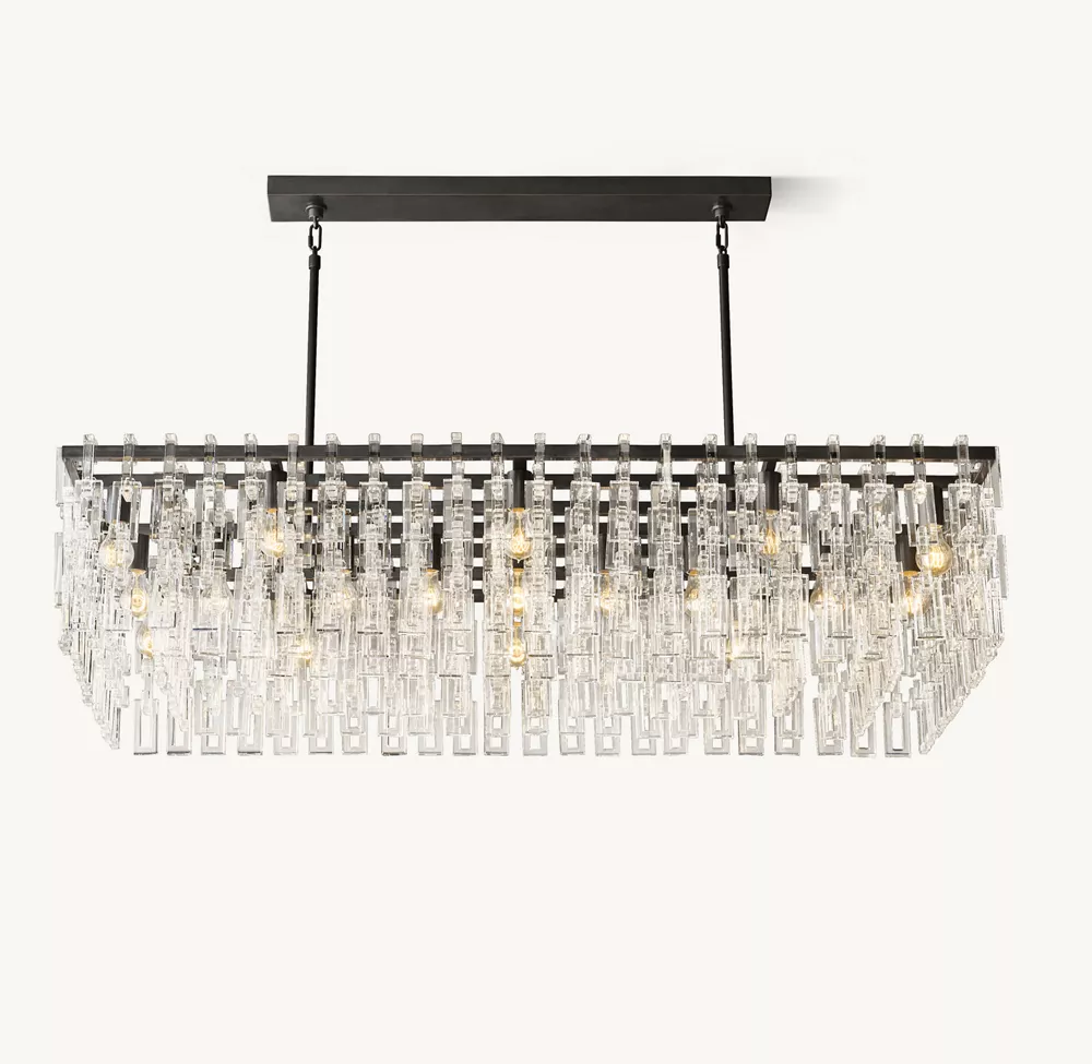 MARIGNAN RECTANGULAR CHANDELIER 60