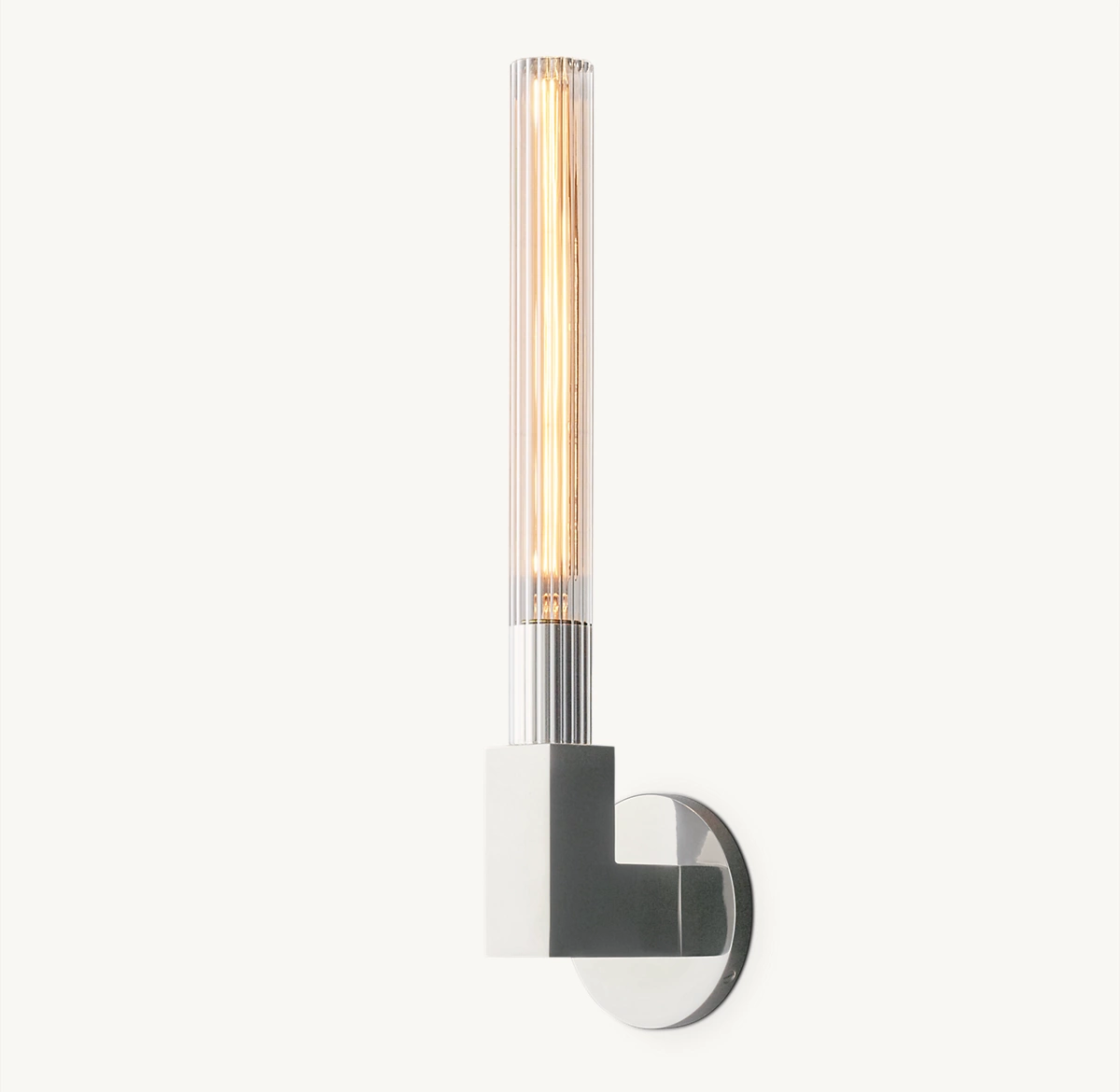 CANNELE SCONCE - Polished Nickel