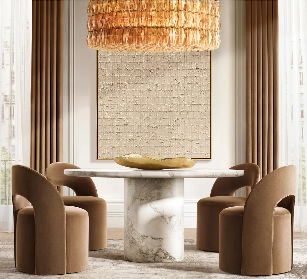 CHIARA CLEAR GLASS ROUND CHANDELIER 37