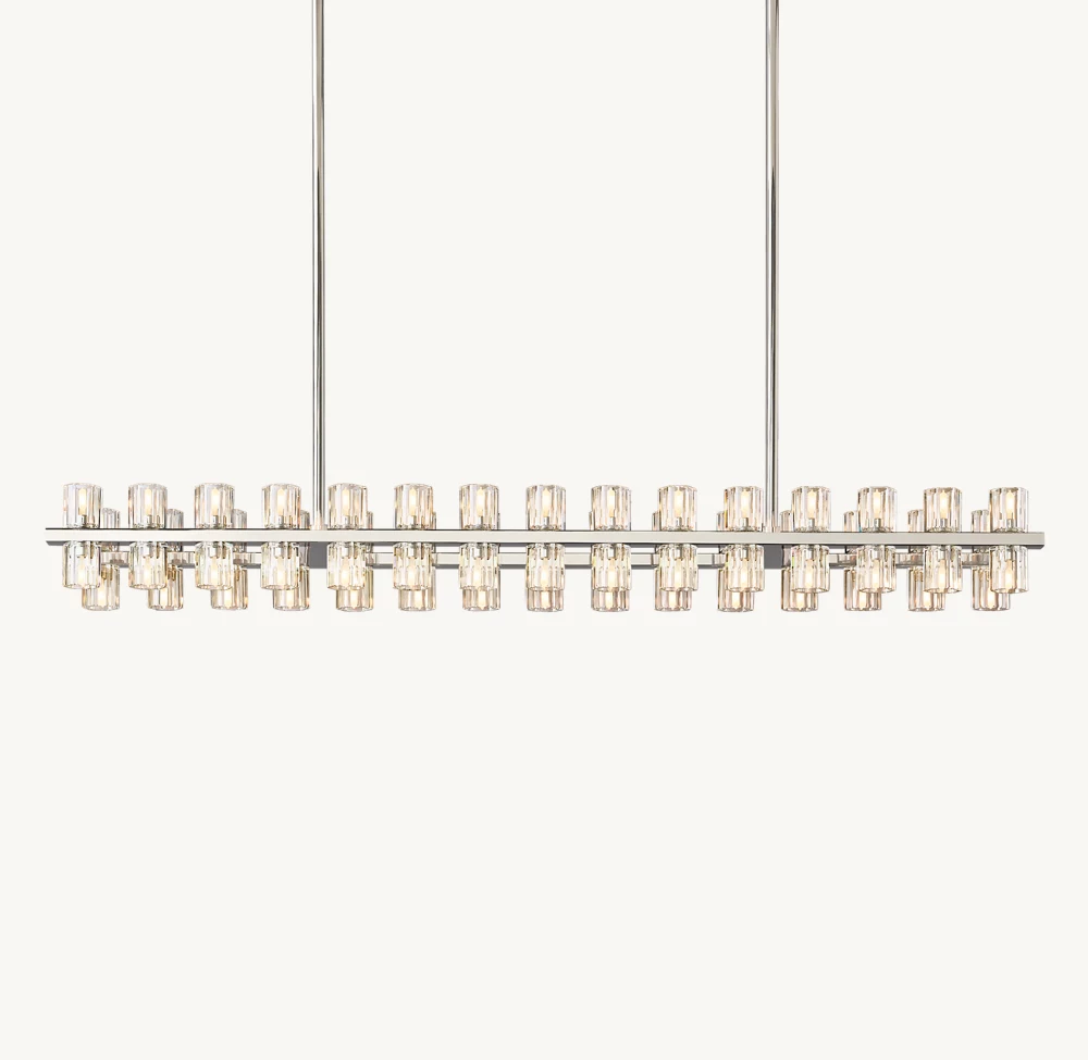 ARCACHON LED RECTANGULAR CHANDELIER 54