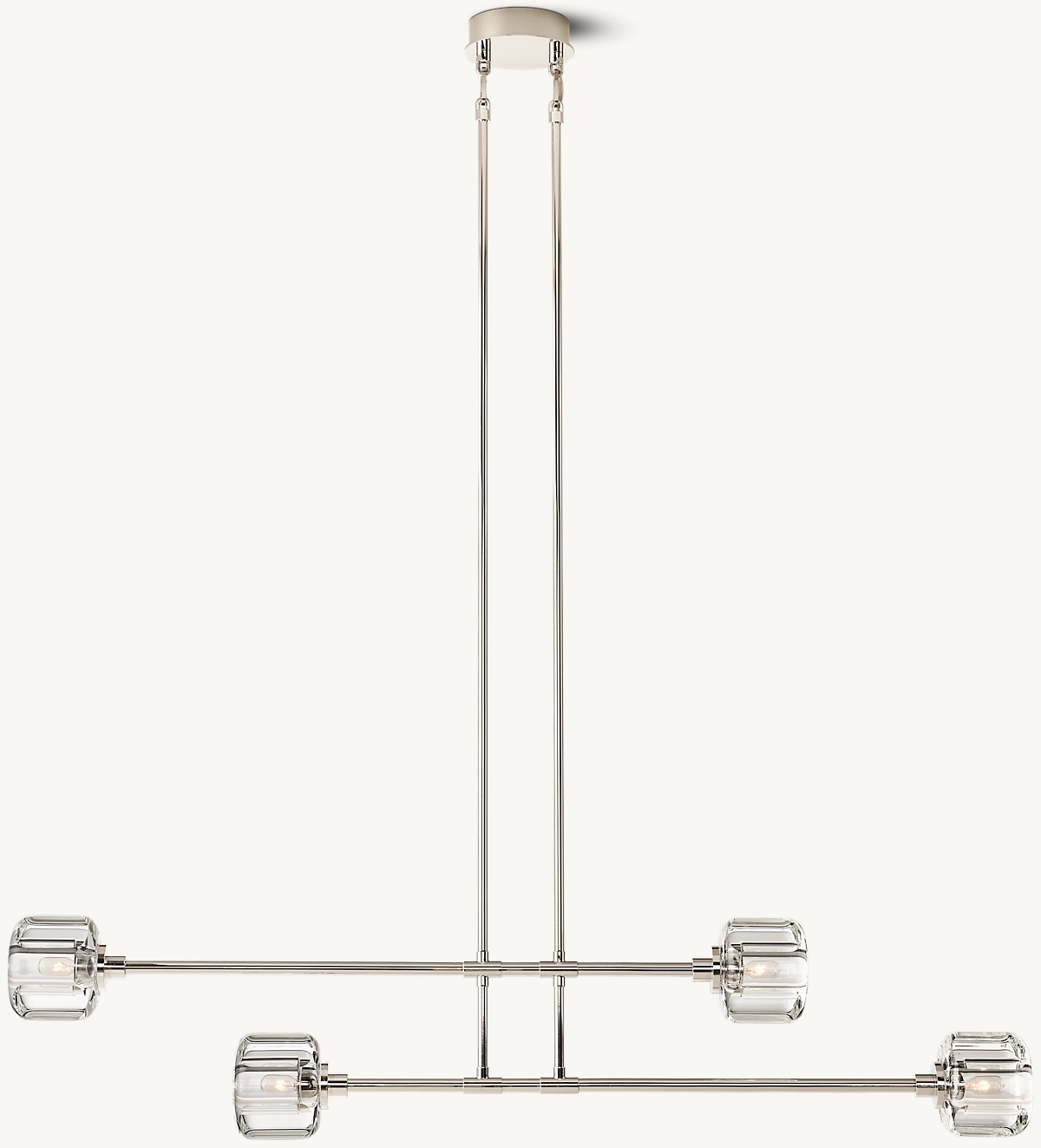 DEMARET MOBILE LINEAR CHANDELIER 54