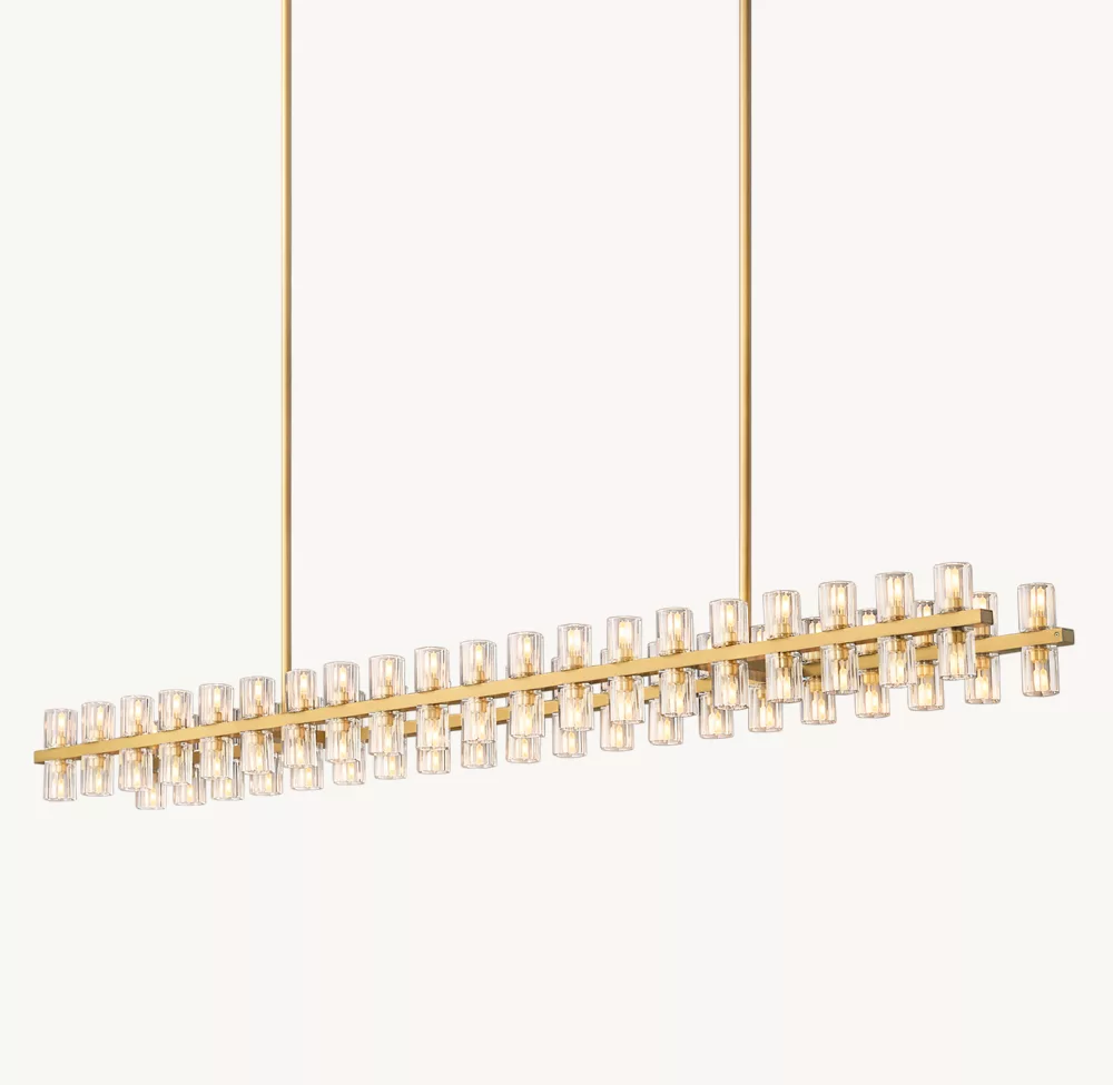 ARCACHON LED RECTANGULAR CHANDELIER 72