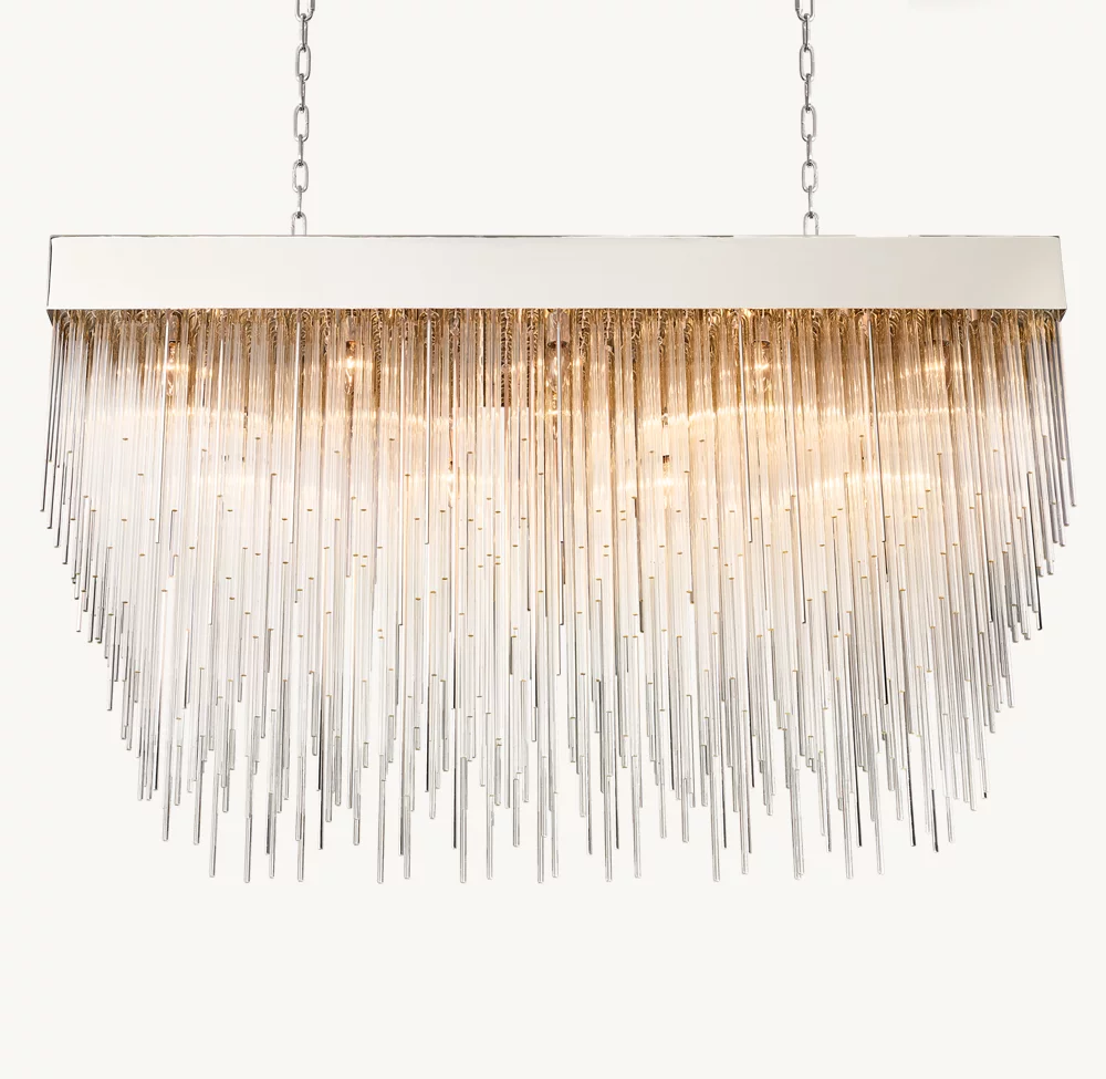 CASCADA RECTANGULAR CHANDELIER 54