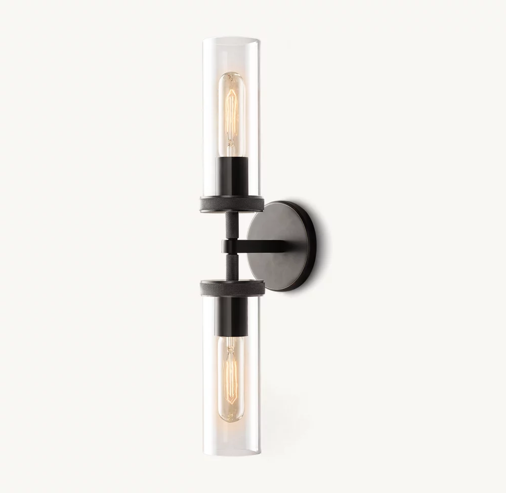 LAMBETH KNURLED LINEAR SCONCE - Image 4