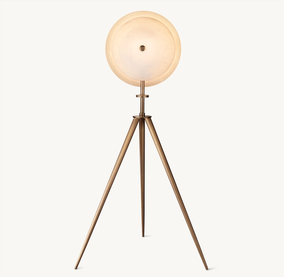 MERIDIAN FLOOR LAMP - Vintage Brass