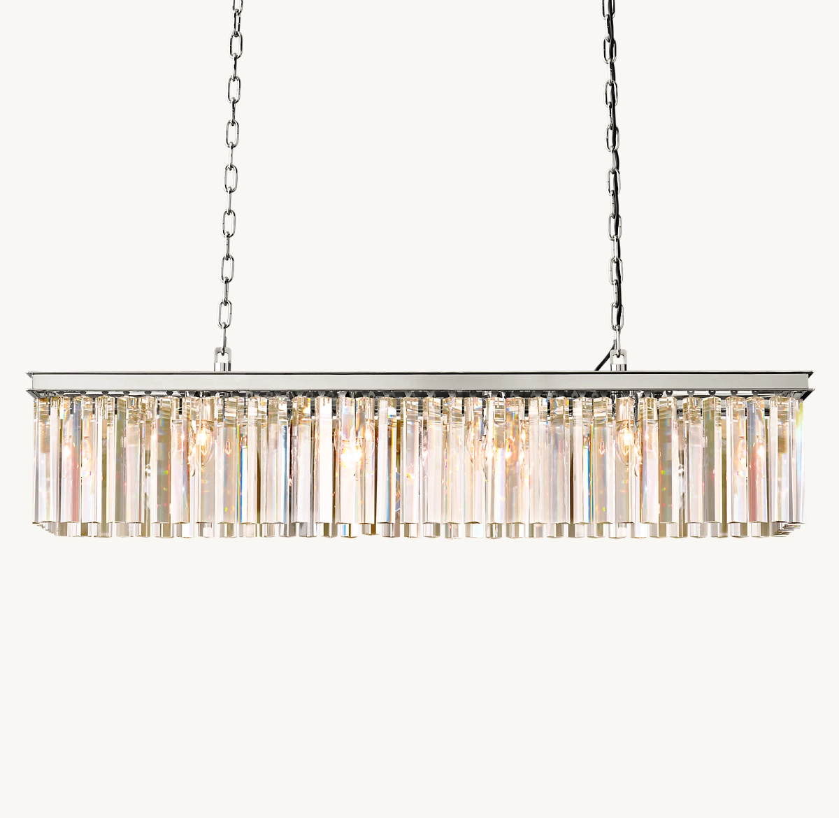 RHYS RECTANGULAR CHANDELIER 49