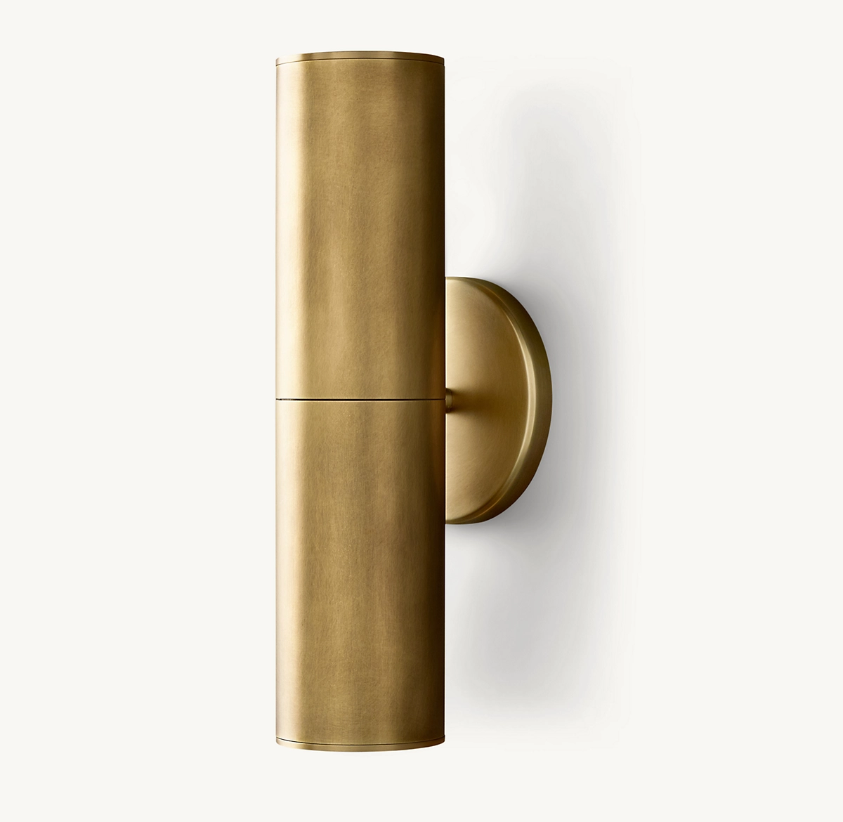 CHAMPEAUX LINEAR SCONCE - Lacquered Burnished Brass