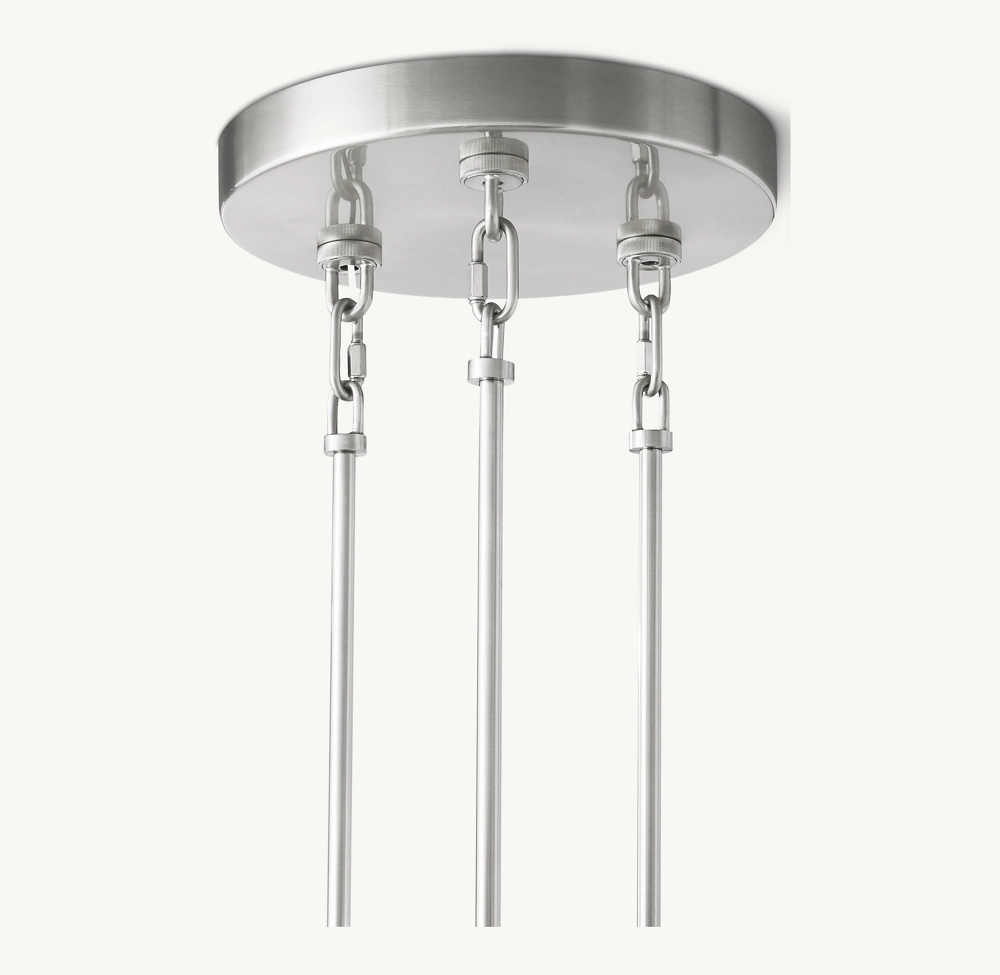 SIRENE CLEAR GLASS ROUND CHANDELIER 65