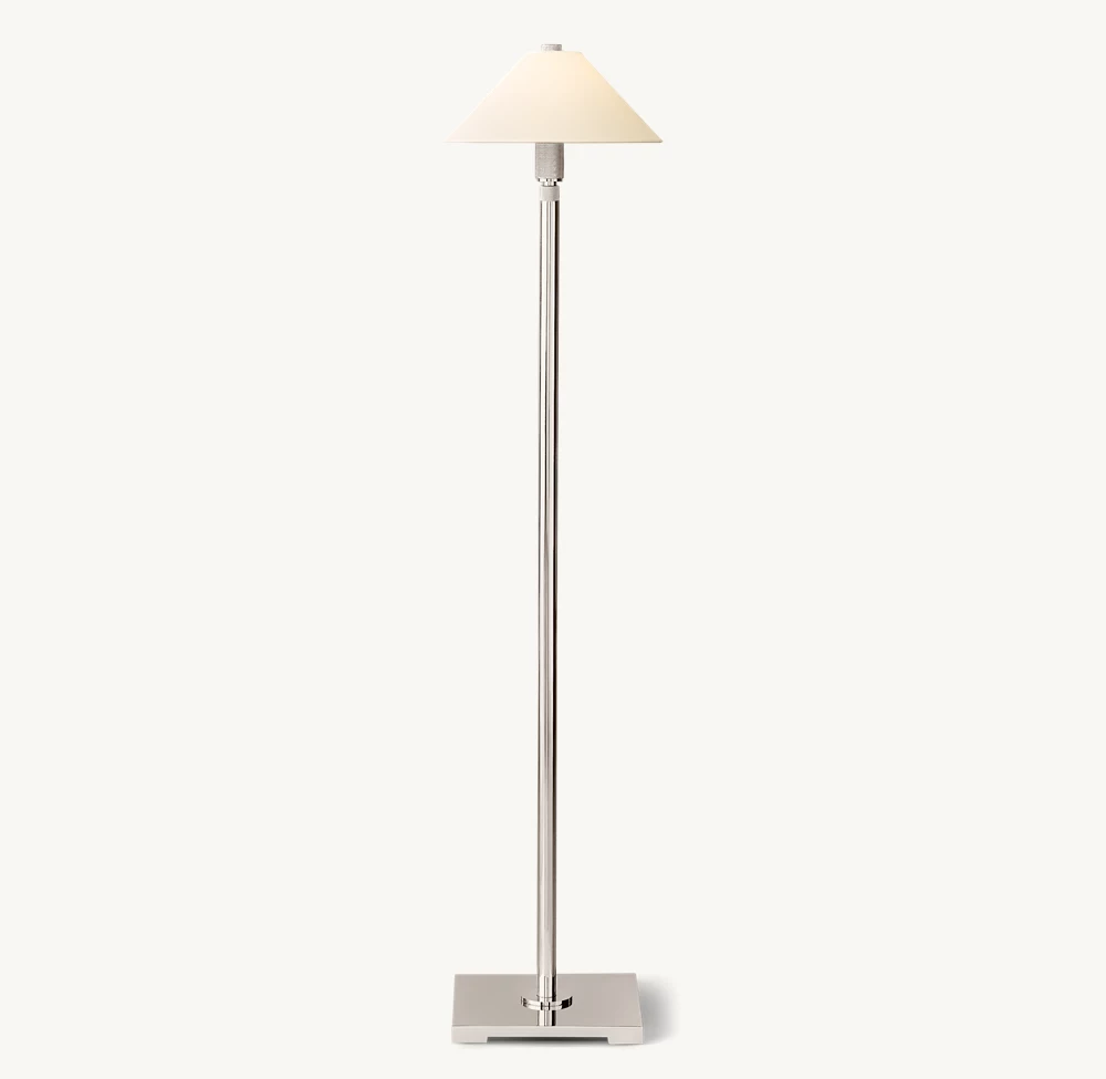 UTILITAIRE LINEN SHADE FLOOR LAMP - Image 2