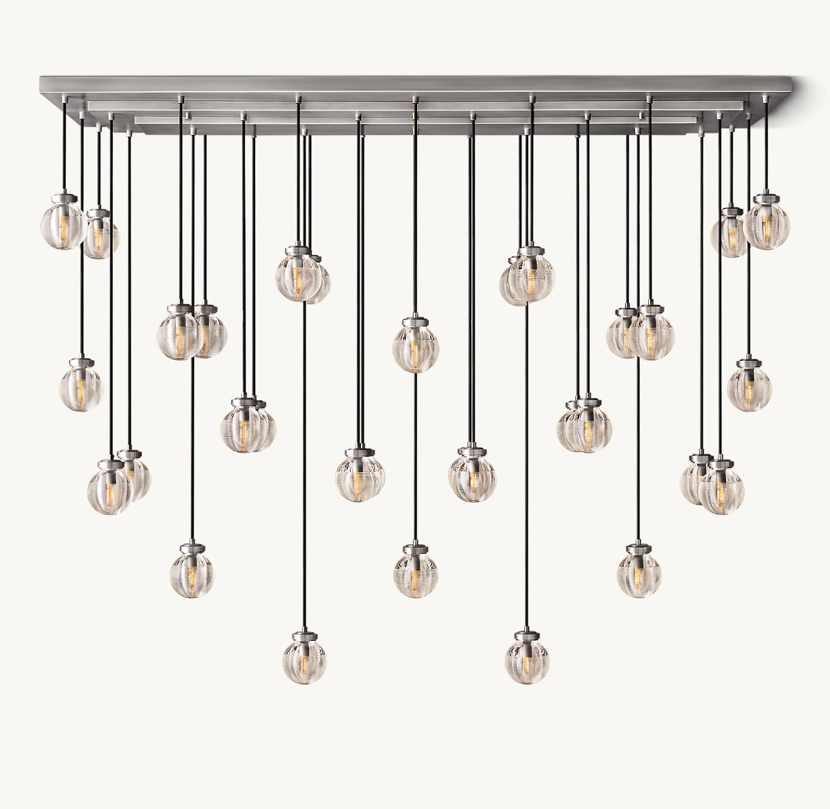 PEARL RECTANGULAR CHANDELIER 72