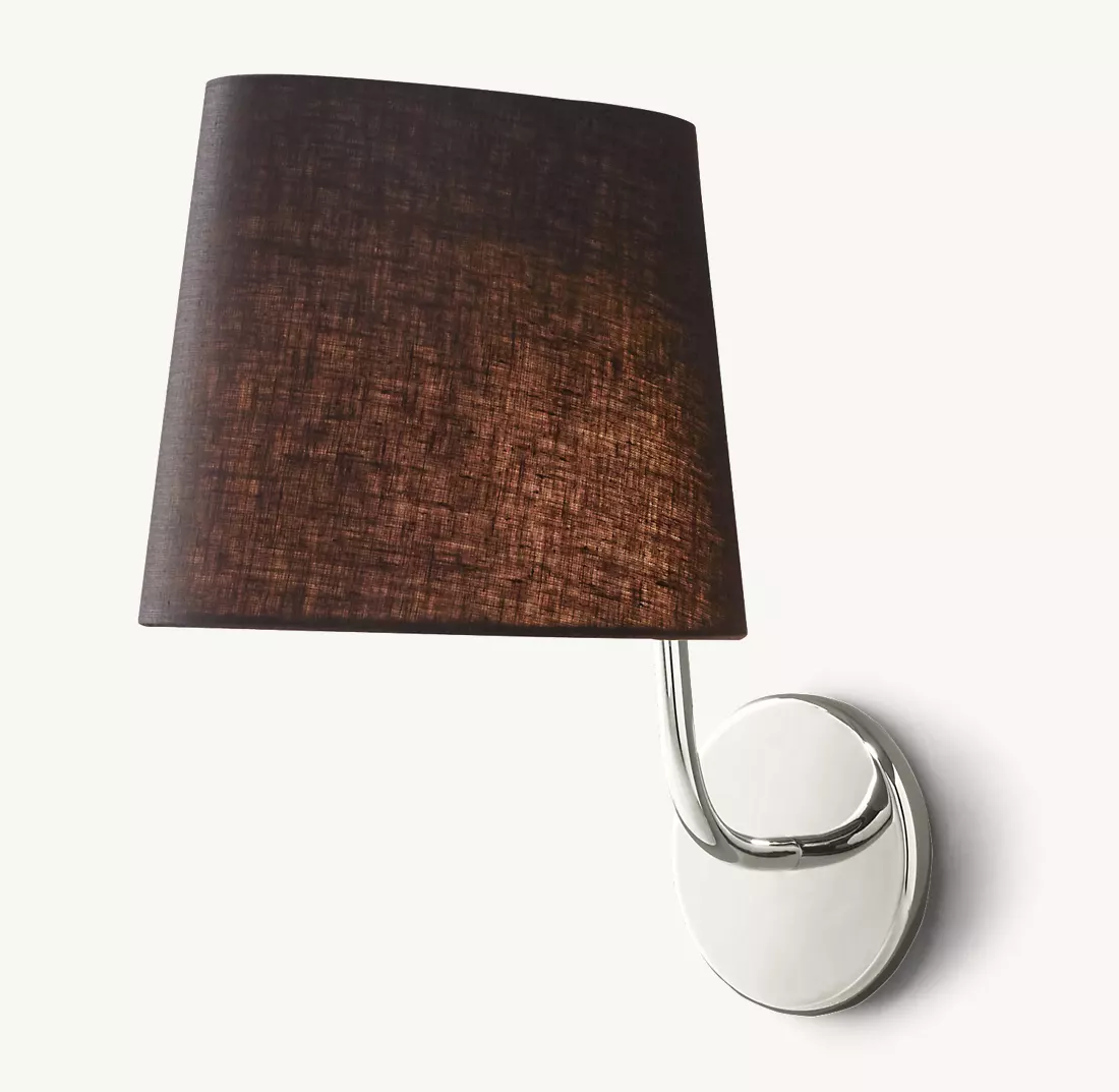 MARTINEAU SCONCE - Finish Options, Fabric Options