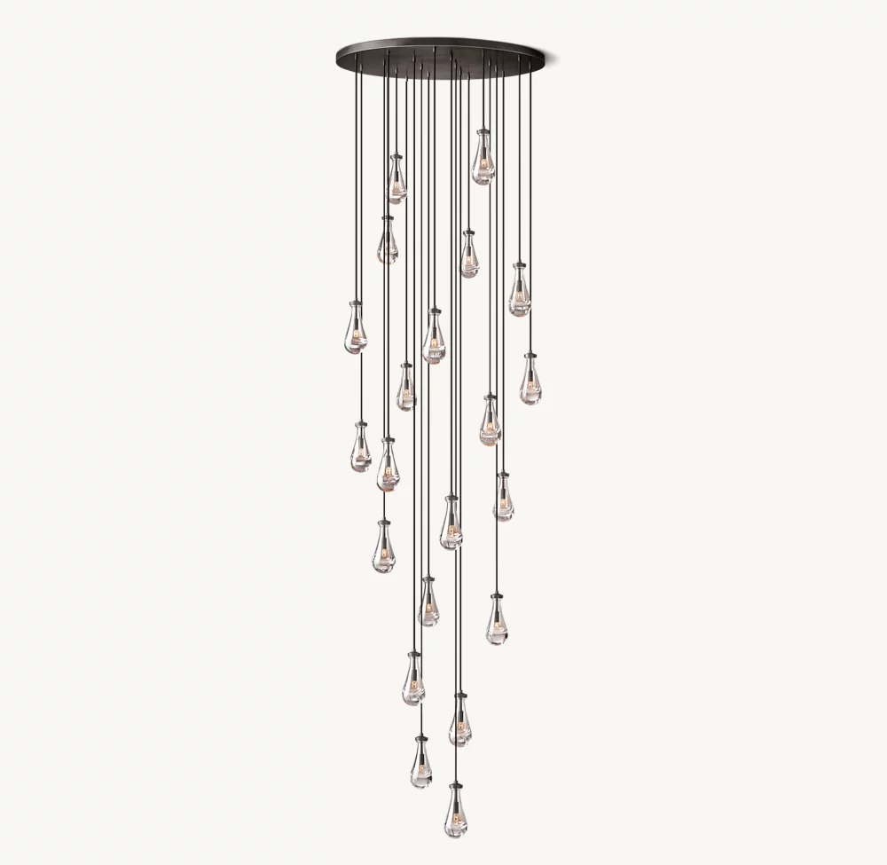 RAIN ROUND CHANDELIER 47
