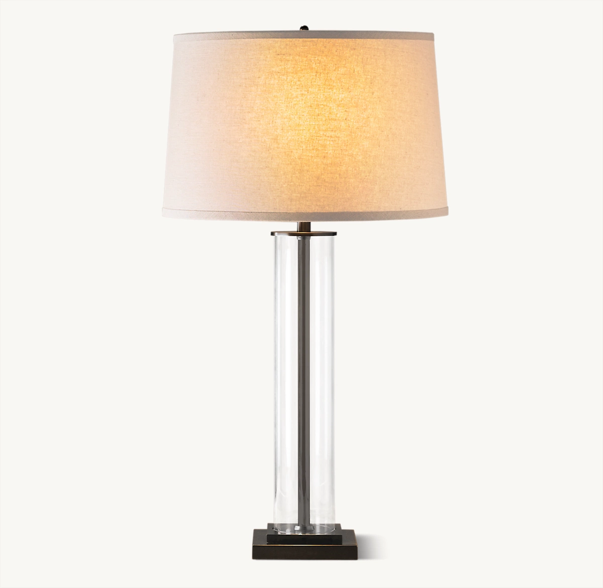 FRENCH COLUMN TABLE LAMP - Bronze
